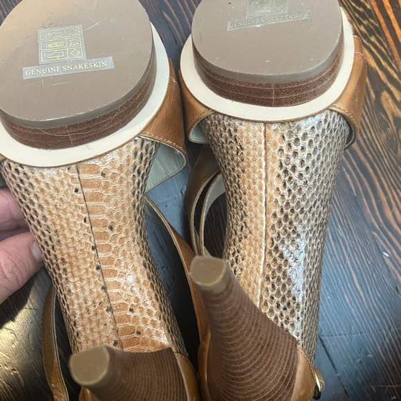 Max Studio Platform Snake Sandals - Picture 8 of 11